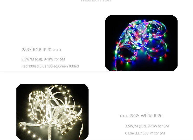 Hello Fish 5 м 300 светодиодный 2835 SMD светодиодный светильник, 12 В гибкий светильник 60 светодиодный/м светодиодный ленточный, RGB/белый/теплый белый/синий/зеленый/красный/желтый