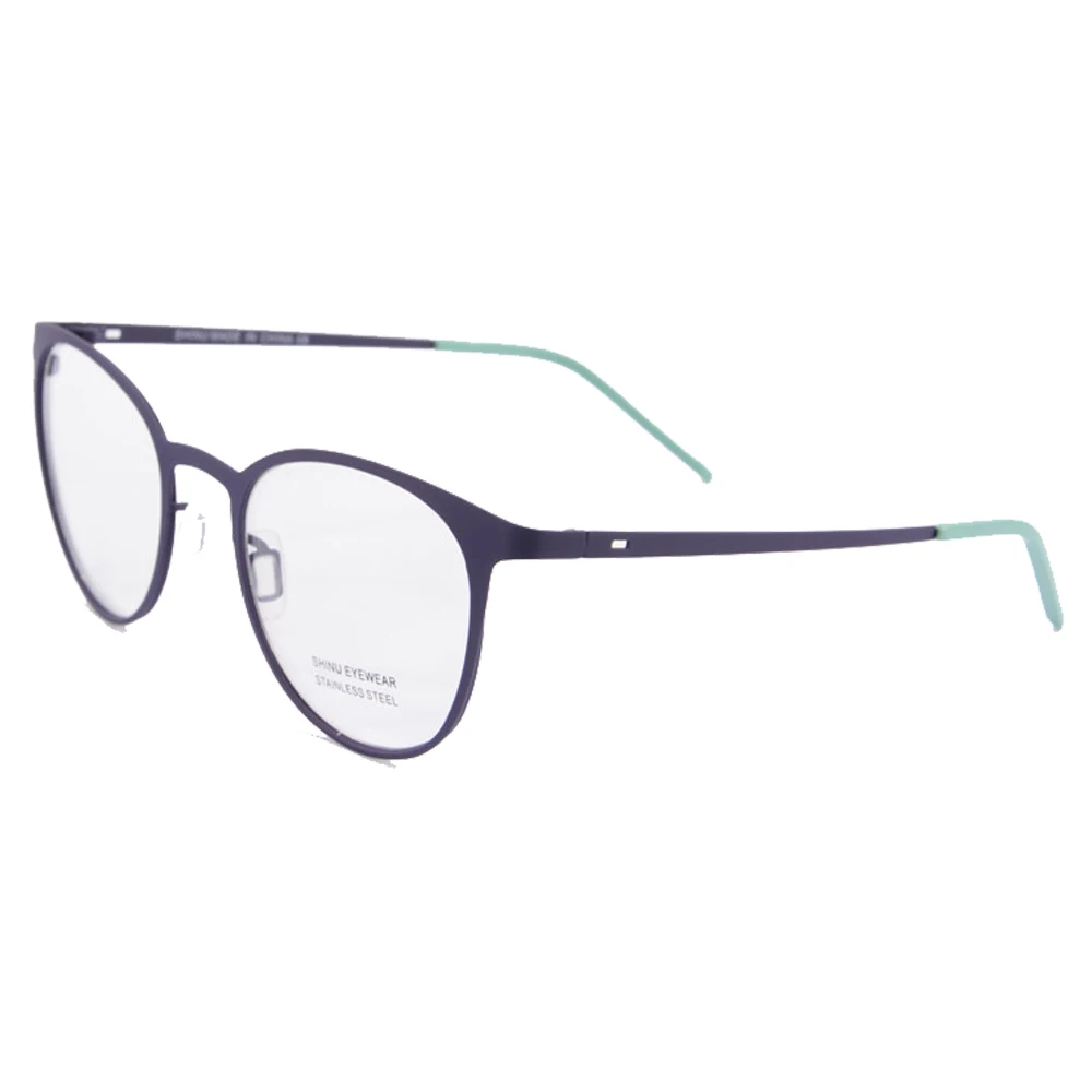 Очки tecnology в круглой металлической оправе женские круглые оправы для очков с