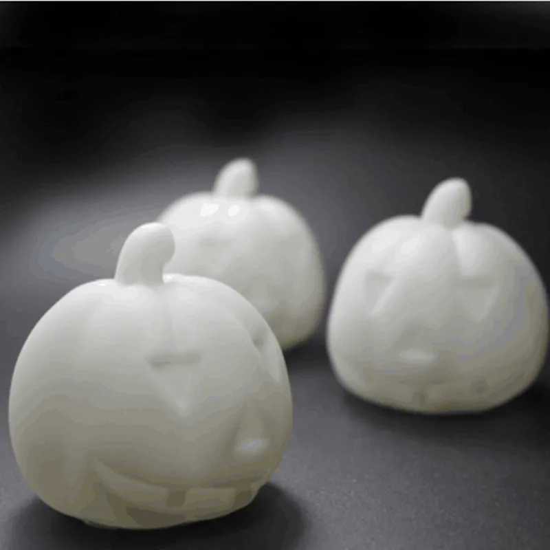 

New Colorful Lighting Changing Color Pumpkin Night Light Flashing Gift Toys Halloween Glow Party Supplies