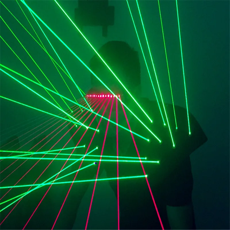 Лазерный жилет для бальных танцев костюм ночных клубов лазерные очки 1 комплект |