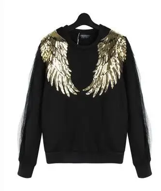 1 пара золотых/серебряных больших перьев блесток значок железа на вышивке патчи