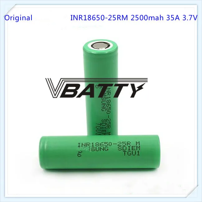 Для Samsung ICR18650 25RM батарея 2500mah 35A 3 7 V литий ионный аккумулятор Горячая Распродажа