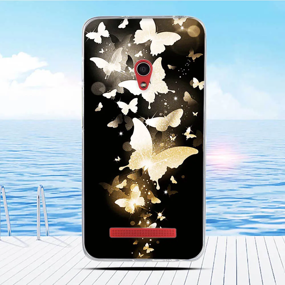 Чехол для Asus ZenFone 5 A500CG A501CG A500KL мультяшный 3D рельефный рисунок задняя крышка ТПУ