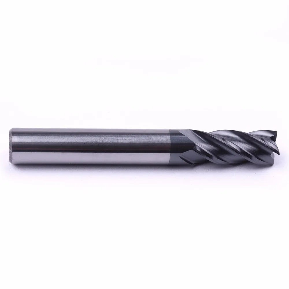 1PC Tungsten Steel End Mill 4mm 6mm 8mm Straight Shank 4 Flute Milling CNC Cutter Drill Bits 1-8mm Bit Set | Инструменты