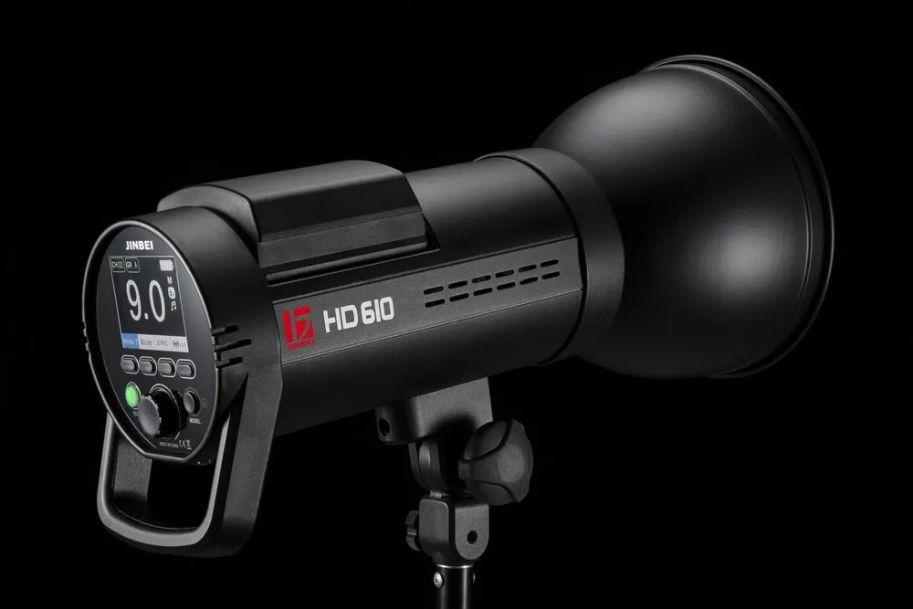 Jinbei HD-610 600 Вт ttl HSS открытый стробоскоп вспышка+ TR-611 вспышка передатчик для Canon
