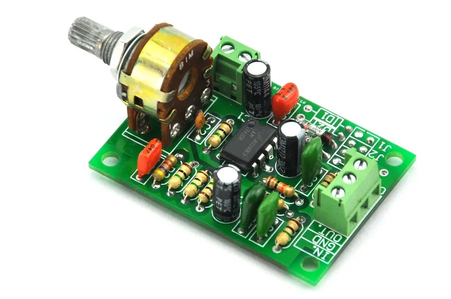 Плата модуля создания эффекта искажения гитары мягкое искажение Германия 1N270.|board