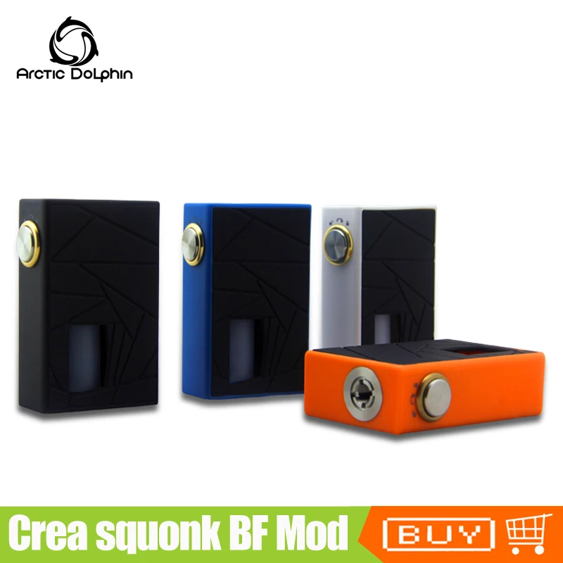 Оригинальный Arctic dolphin Crea squonk BF коробка мод поддержка 18650 батареи электронная
