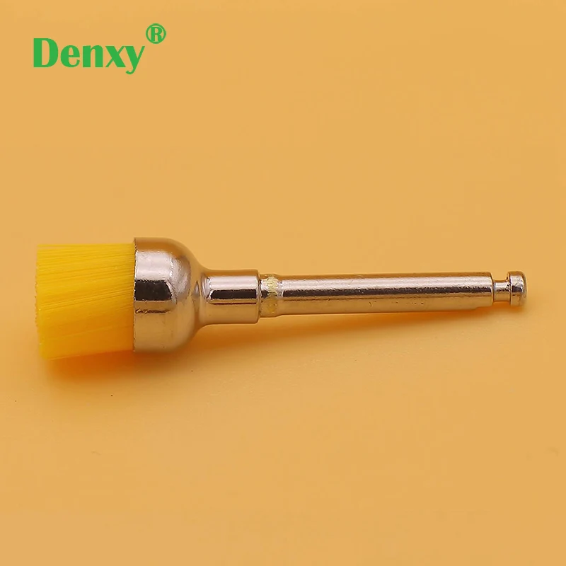 Denxy 400 шт зубные нейлоновые полировальные кисти, миска форма насадка для зубной щетки для гибочной машины красочные высокого качества