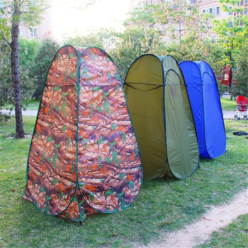Портативный конфиденциальности Душ Туалет Кемпинг Pop Up Палатка камуфляж/УФ