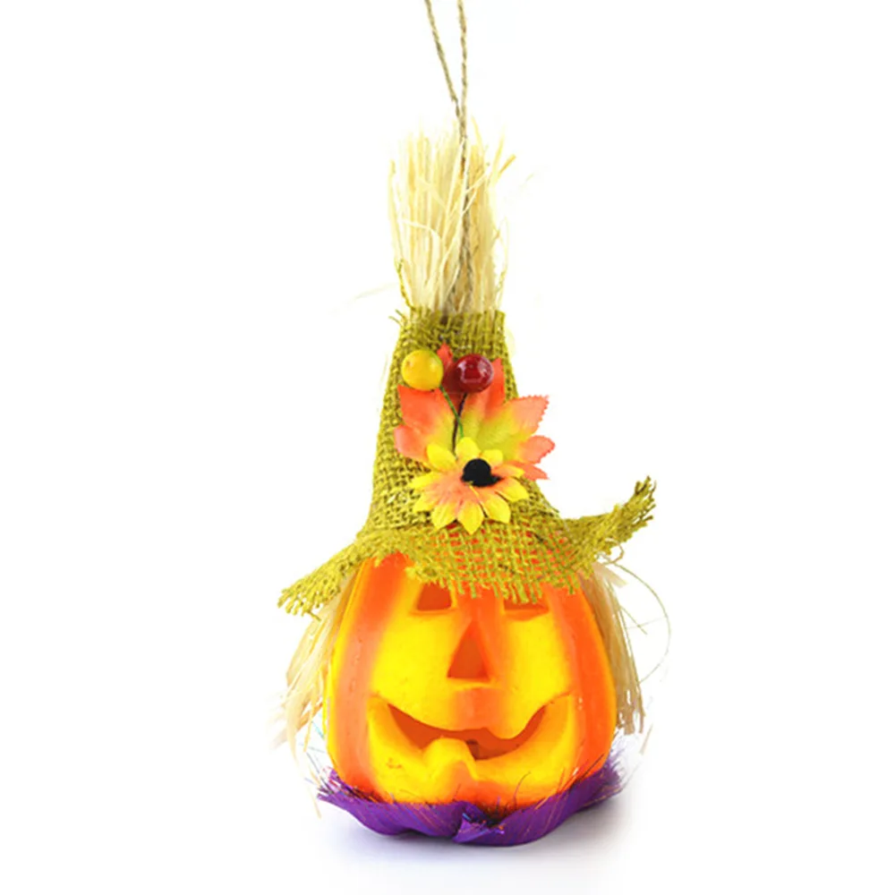 Светящиеся чучела для Хэллоуина Тыквенные огни фотовспышки реквизит показа бар