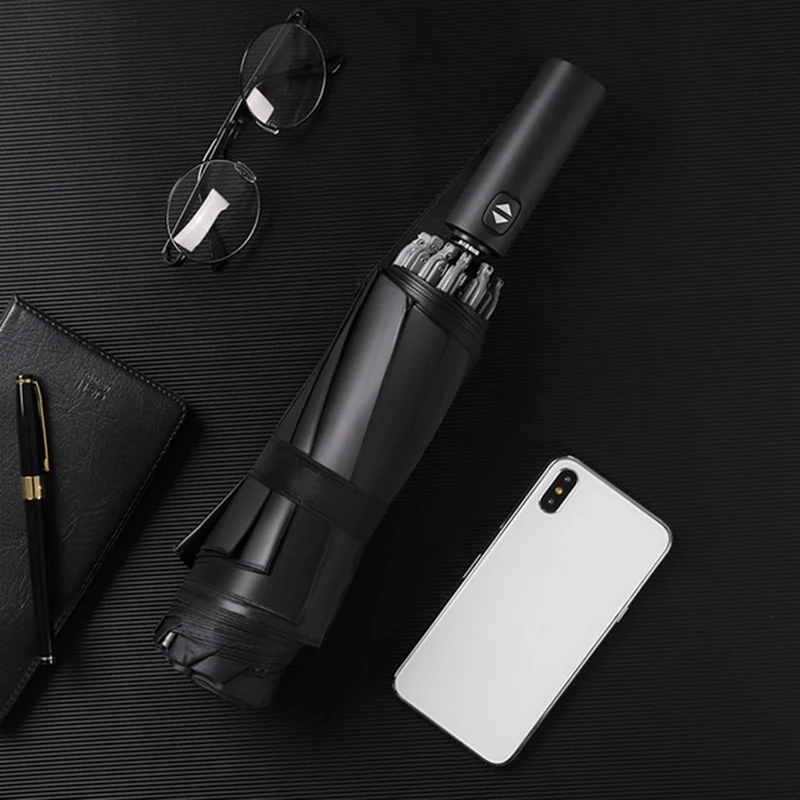 Зонт Автоматический с защитой от ветра для мужчин и женщин складной зонт 3 дюйма