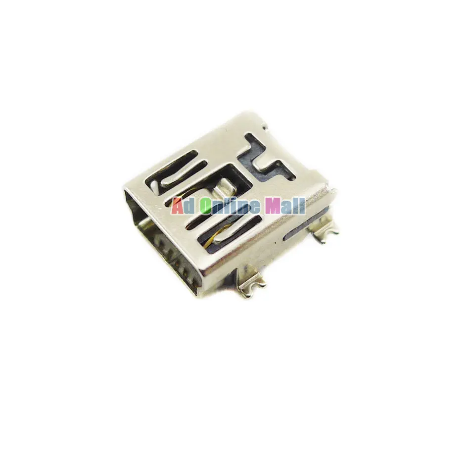 10 шт./лот USB Гнездо MINI 5P Интерфейс гнездовой SMD разъем | Электронные компоненты и