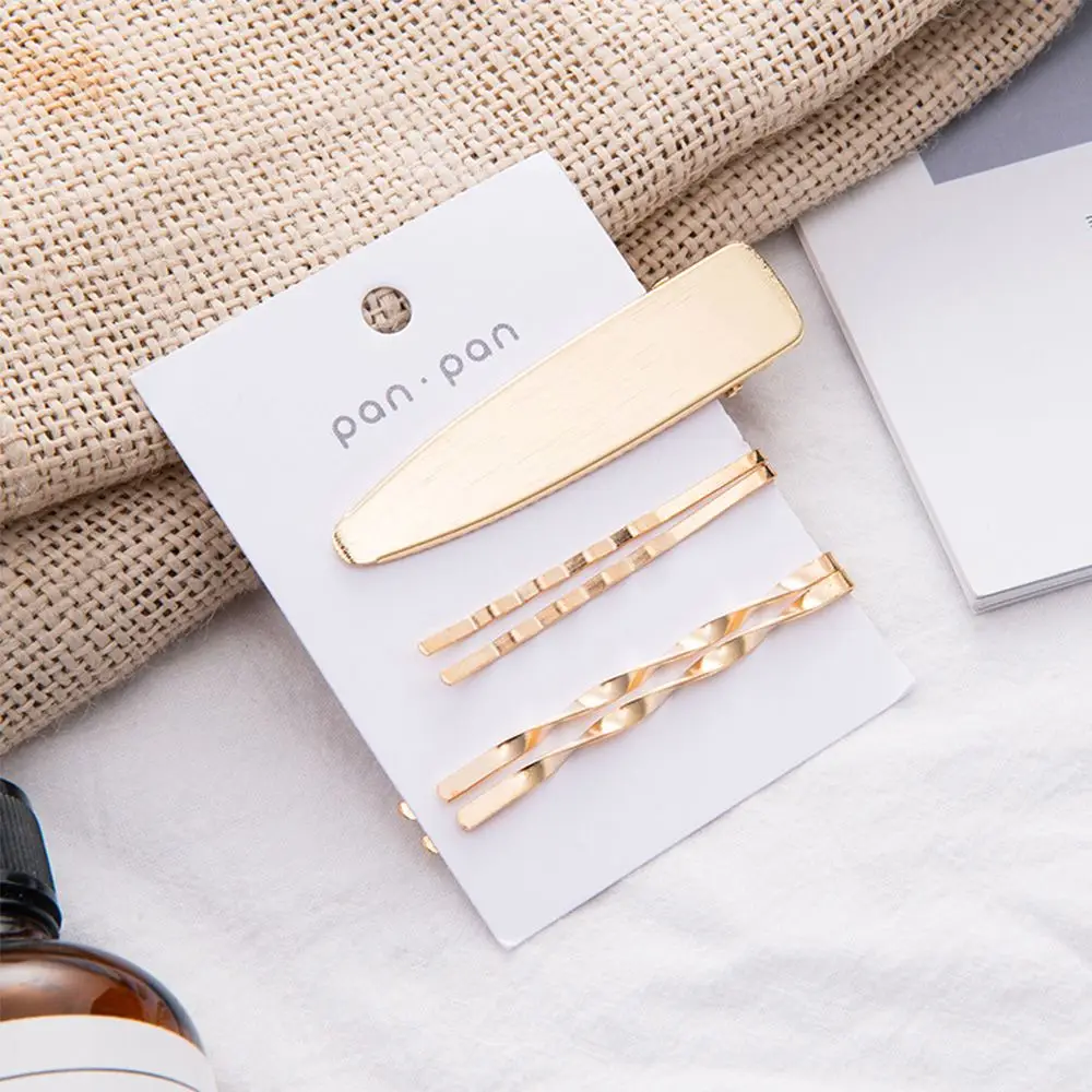 Металлическая заколка для волос с жемчугом 3 шт./компл. аксессуары