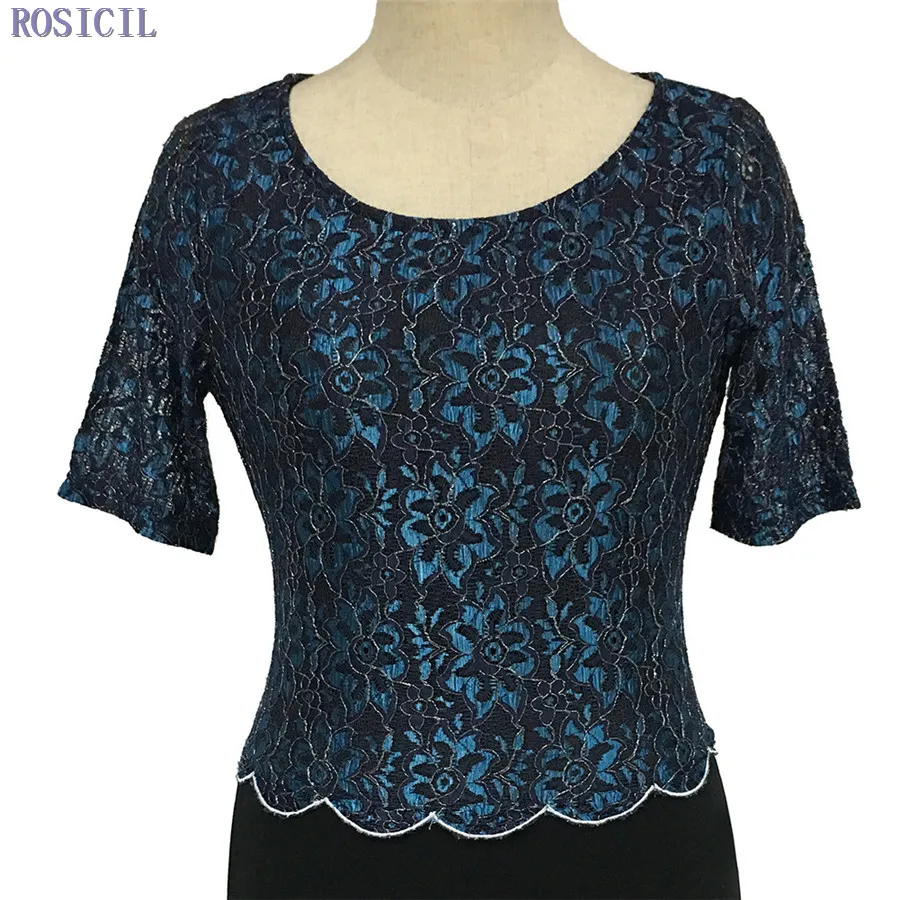 Rosicil Для женщин летнее платье 2017 Bodycon Карандаш Платья для короткий рукав Chocker