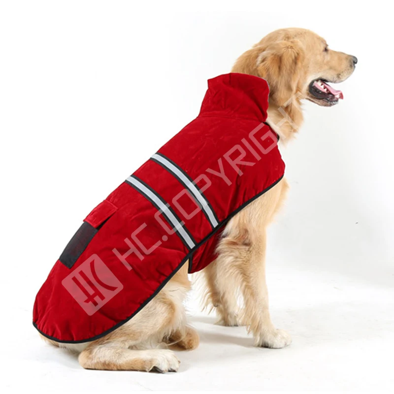 Новая зимняя теплая одежда для собак куртка маленьких безопасная