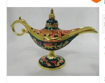 12 см Синяя лампа фестиваль благоприятных пожеланий Пномпень чайник Al-addin