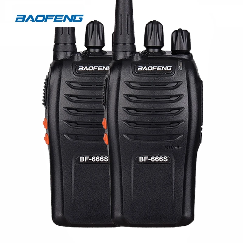 Рация Baofeng 2 шт. BF 666S UHF 400 470 МГц 5 Вт 16 каналов двухстороннее радио 666 S простая
