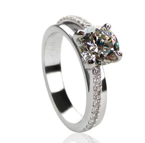 

Magic Sweet 1Ct 925 Sterling Silver Ring Charm Proposal Diamond Ring for women Love Jewelry