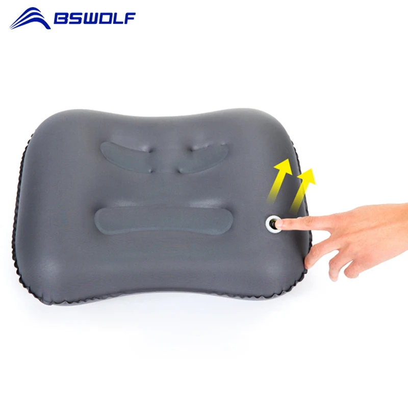 BSWolf подушка для кемпинга Сверхлегкая надувная путешествий подушки спальные