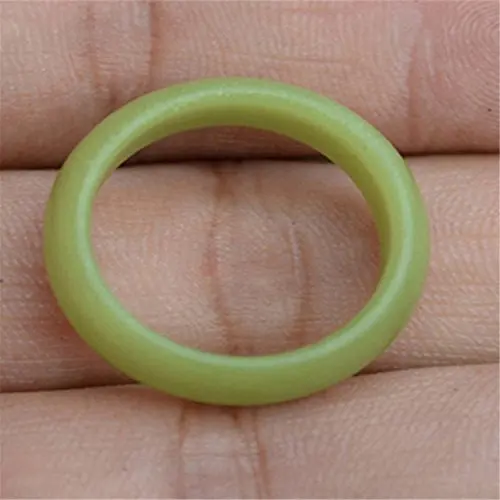 

Natural Fluorite Luminous Glow In Dark Stone Lucky Band Ring