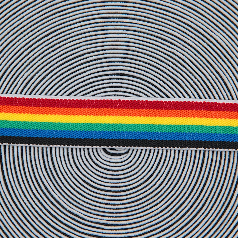 

Rainbow Elastic Bands 25mm 38mm Colorful Elastic Durable Rubber Belt Ribbon DIY Sewing Dress Pants Shoes Clothing Accessories 1M
