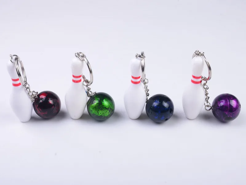 Free Shipping Hot Sale Keychain Personality bowling ball Keyring Key Holder Promotion Gift | Украшения и аксессуары