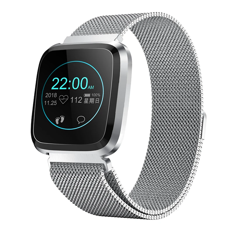 Смарт часы Q3 plus цветной трекер артериального давления фитнес монитор сердечного