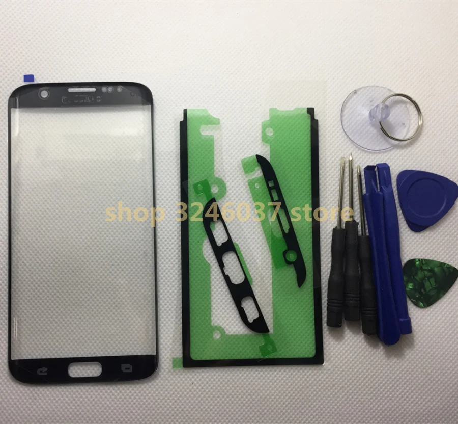Сменное внешнее стекло для samsung galaxy s7 Edge G935 G935F сенсорный ЖК экран переднее