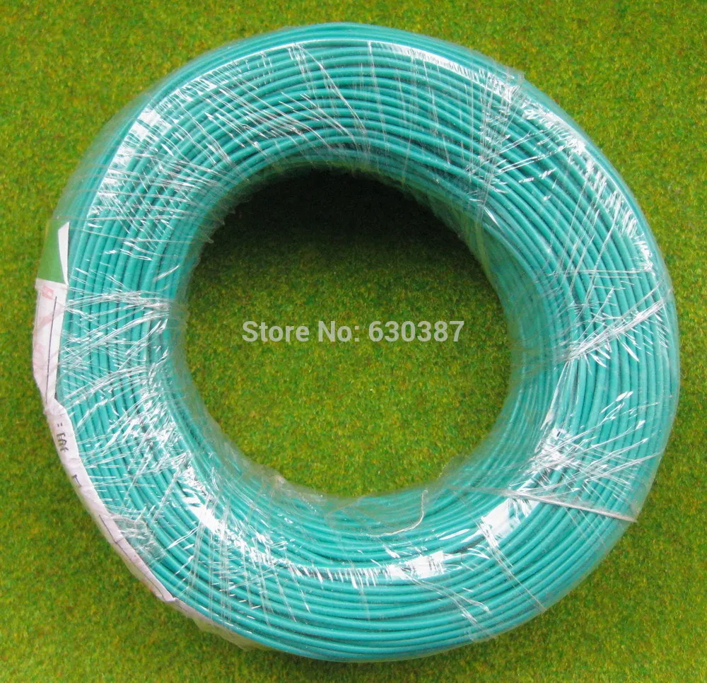 

Зеленая Многожильная проволока для оборудования DX012G 100 mtr's 1,0 AMP 26AWG (1 рулон)