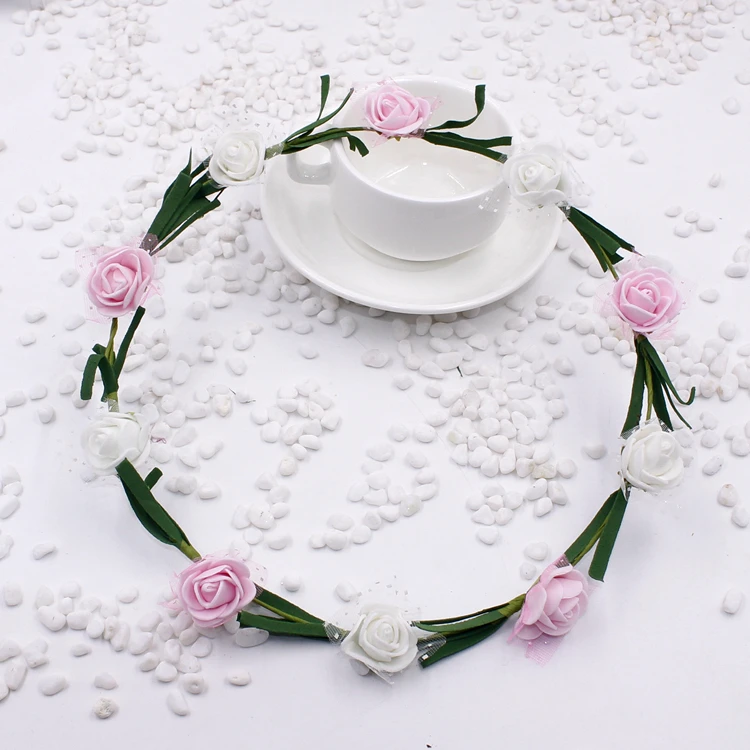 Искусственный венок 10 шт. цветы маленькие ягоды Ротанговые картинки для