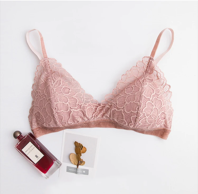 Натуральный шелк Бесшовные Мягкий беспроводной бюстгальтер бюстгальтеры для