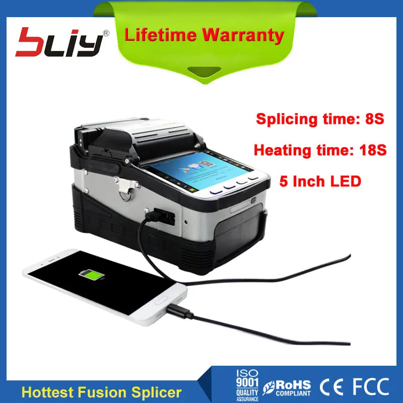 FTTH волоконно-оптический Ai-7 fusion splicer fibra оптический переключатель ftth fusionadora fibra optica soudeuse волоконно-оптический Сращивание машина
