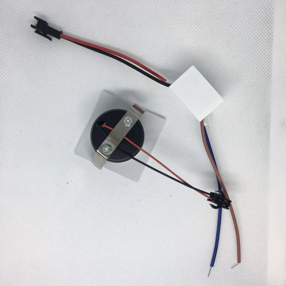 6 шт./лот светодиодный мини удара светильники шкаф светильник утопленный