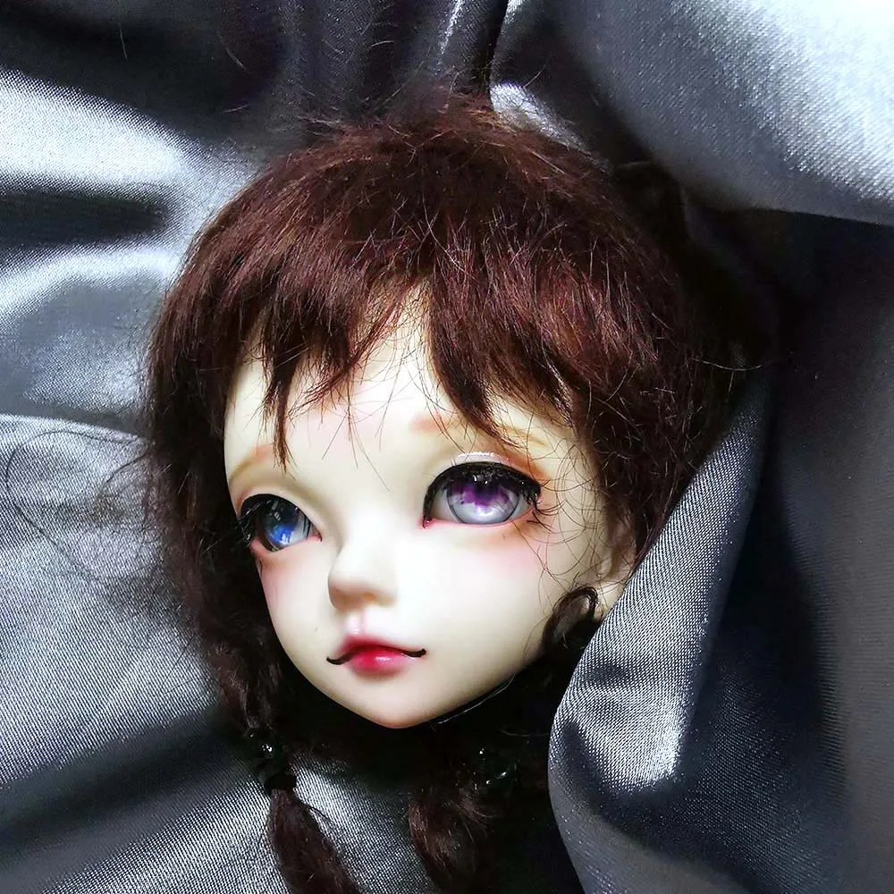 Кукла bjd с 3d рисунком глаз синяя и розовая фиолетовая голень 1/4 1/3 1/8 BJd SD MSD 10 мм 12 14