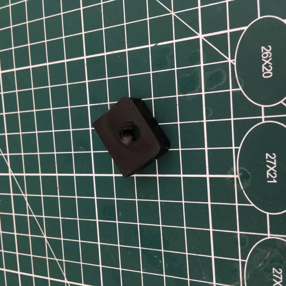 1 шт. M8x1.25 delrin nut M8 Z подъем блоков гайка для 3D принтера Reprap ORD Bot и CNC mill|Детали