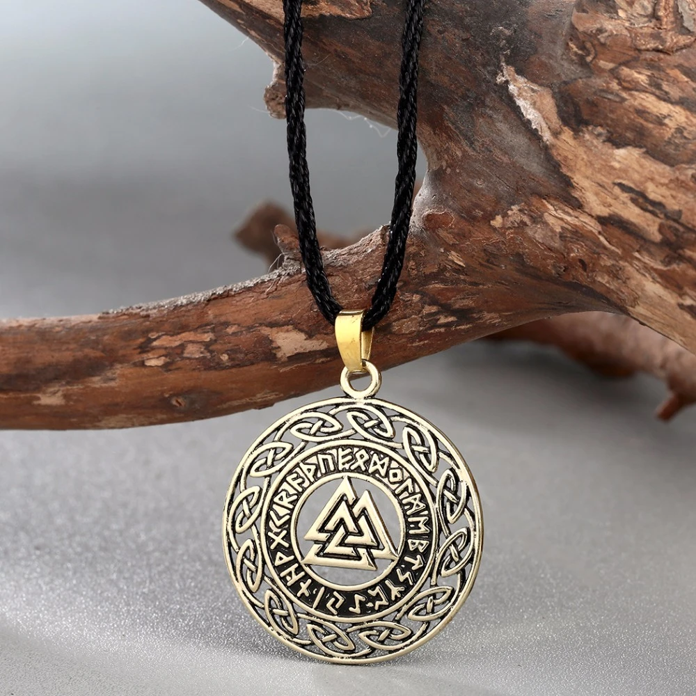 CHENGXUN кельтские Бесконечные Узлы руны рунические Norse Valknut Викинги Wikinger Шарм Подвеска ювелирные изделия
