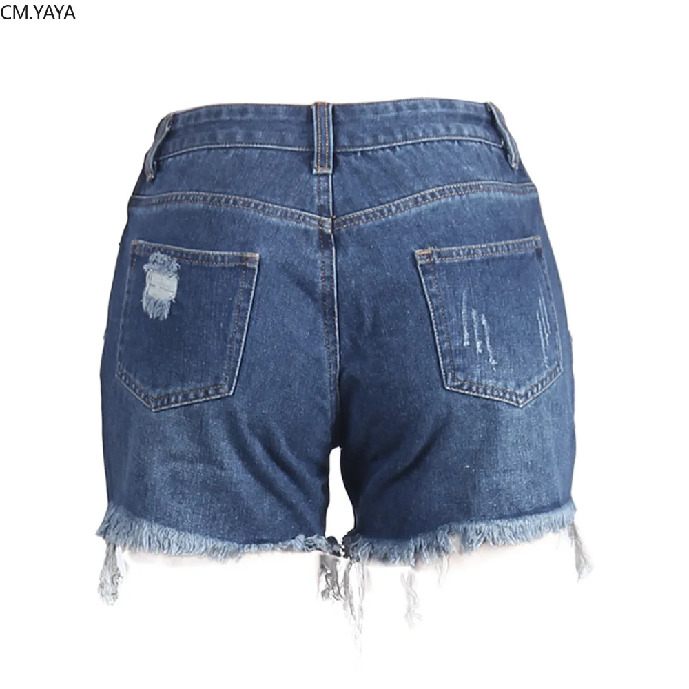 2019 women summer sexy button hole mid waist streetwear denim shorts fashion casual short jeans vintage trousers 2 color GLL027 | Женская