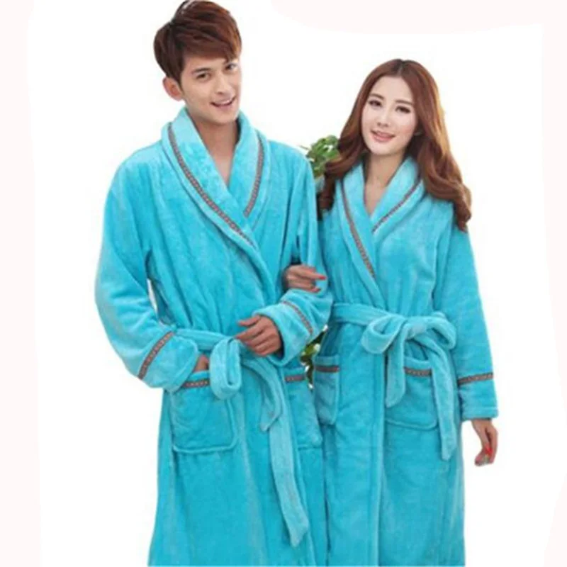 Новинка 2018 осенне зимняя женская толстая хлопковая Фланелевая Пижама для пар