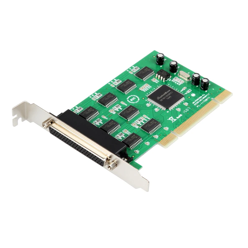 8 портовый серийный контроллер RS232 DB9 Com PCI плата ввода вывода системный чипсет 1058 с