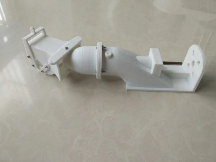 3D напечатанный 28 мм распылитель воды Подруливающее Устройство для RC рыбацких