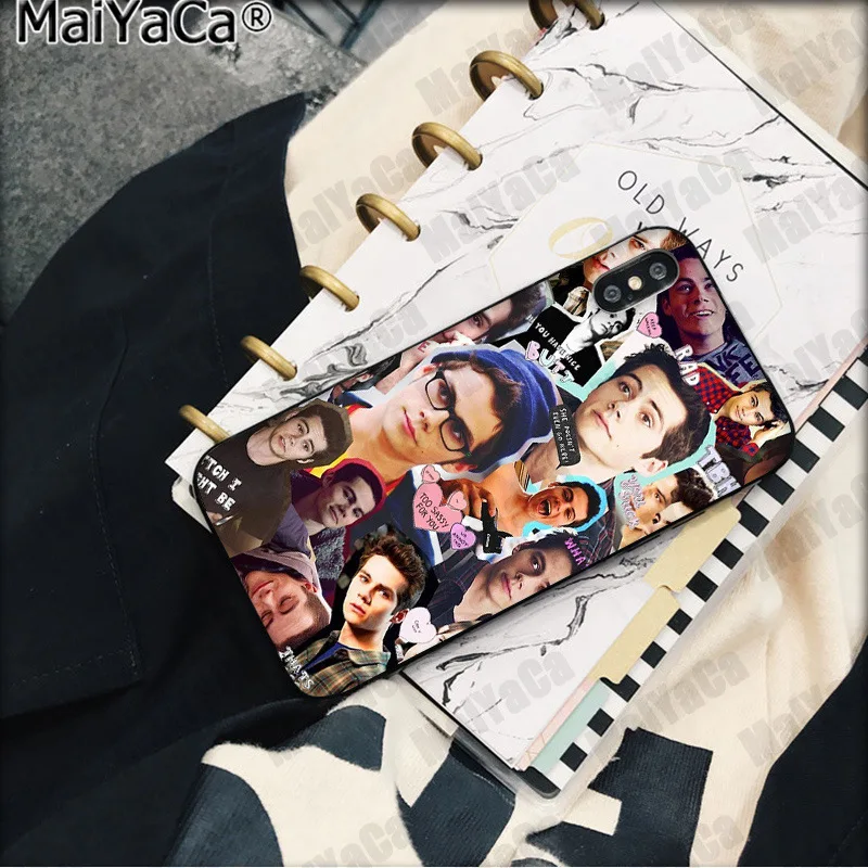 MaiYaCa Dylan О 'Брайен волчонок крутой ТПУ Черный чехол для телефона чехол для iphone 11 pro 8 7 66S Plus X XS MAX 5S SE XR чехол - Цвет: A10