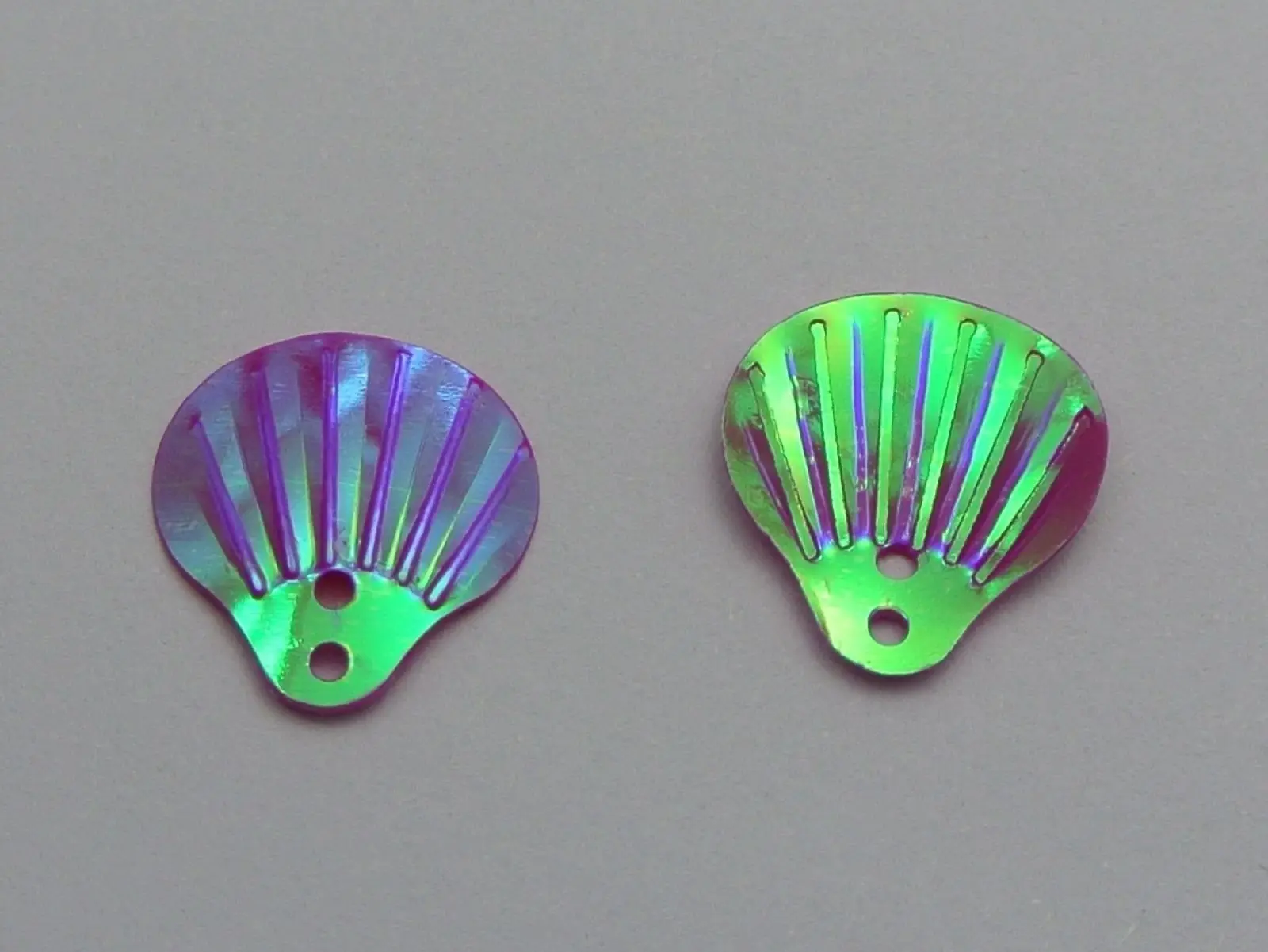 1000 Hot Pink Shell loose sequins Paillettes Top Hole sewing Wedding craft | Дом и сад