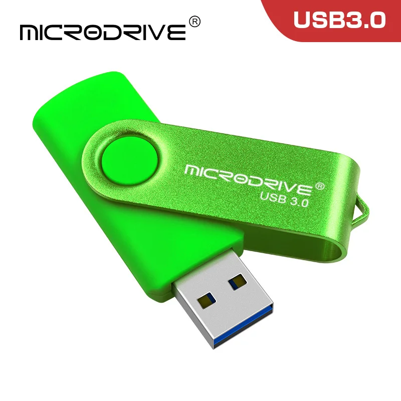 Зеленый USB3.0 флеш-накопитель 128 Гб 64 Гб флешки флеш-накопитель usb флэшку 32 Гб 16 Гб flash usb флэш-накопитель usb 3,0 cle флэш-накопитель высокой скорости цепочка для ключей - Цвет: Зеленый