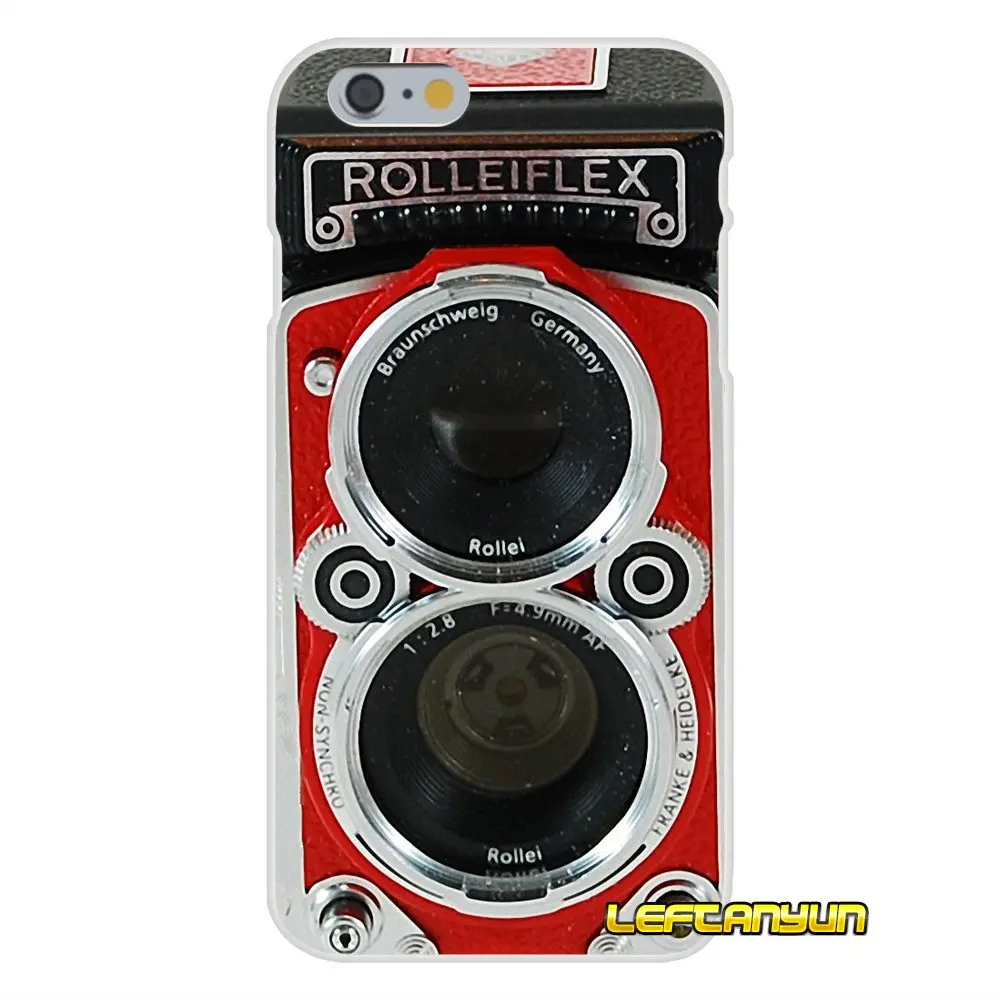 Аксессуары чехлы для телефонов Чехлы iPhone X 4 4S 5 5S 5C SE 6 6S 7 8 Plus Rolleiflex Винтаж Ретро