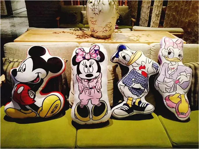 Cute Plush Toy Cartoon Mickey Minnie 60cm Soft Stuffed Toys Cushion Birthday Christmas Gift #1223 | Игрушки и хобби