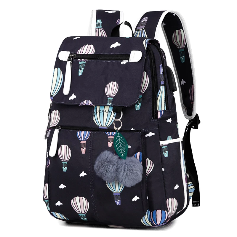 сумка с двумя плечами женщина сладкий стиль школьник школьная большая емкость