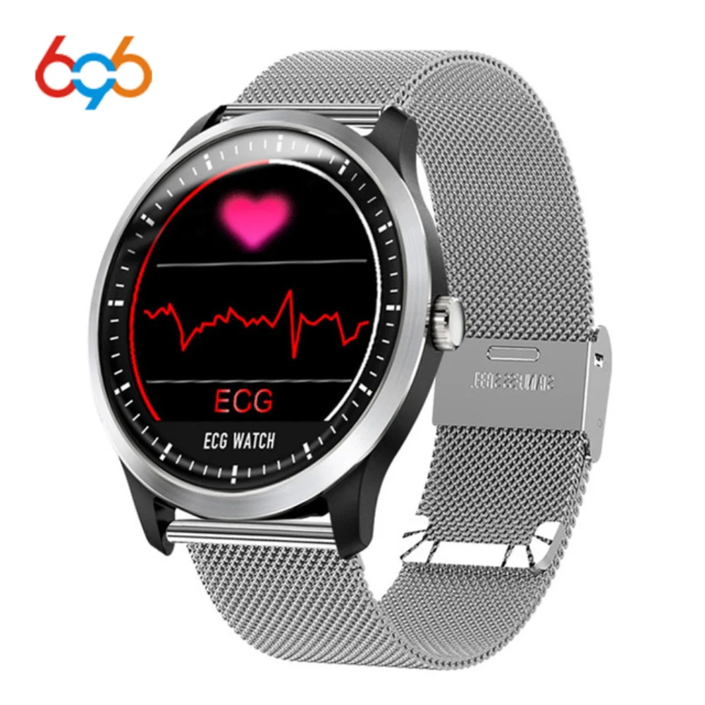 696 N58 ЭКГ smart watch с электрокардиограф хольтер пульсометр приборы для измерения