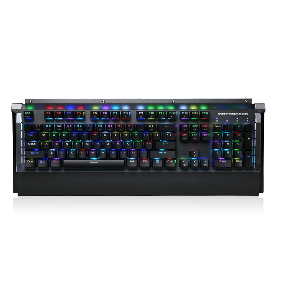 Motospeed CK98 механическая клавиатура Kailh Box Switch 104 клавиши USB 2 0 Проводная 1 мс скорость