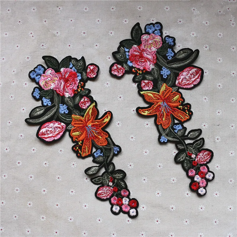 

Embroidery cloth patches,clothing accessories,iron on patches,2PCS/lot