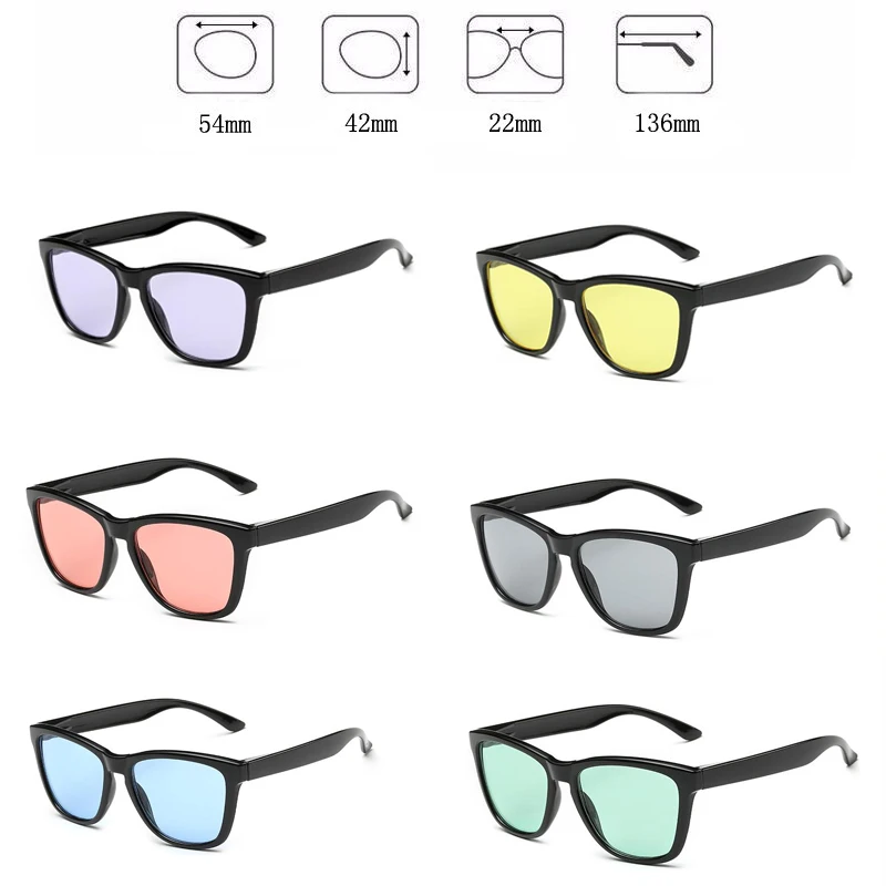 DOKLY брендовые милые светлые солнечные очки розовые ретро женские Винтажные